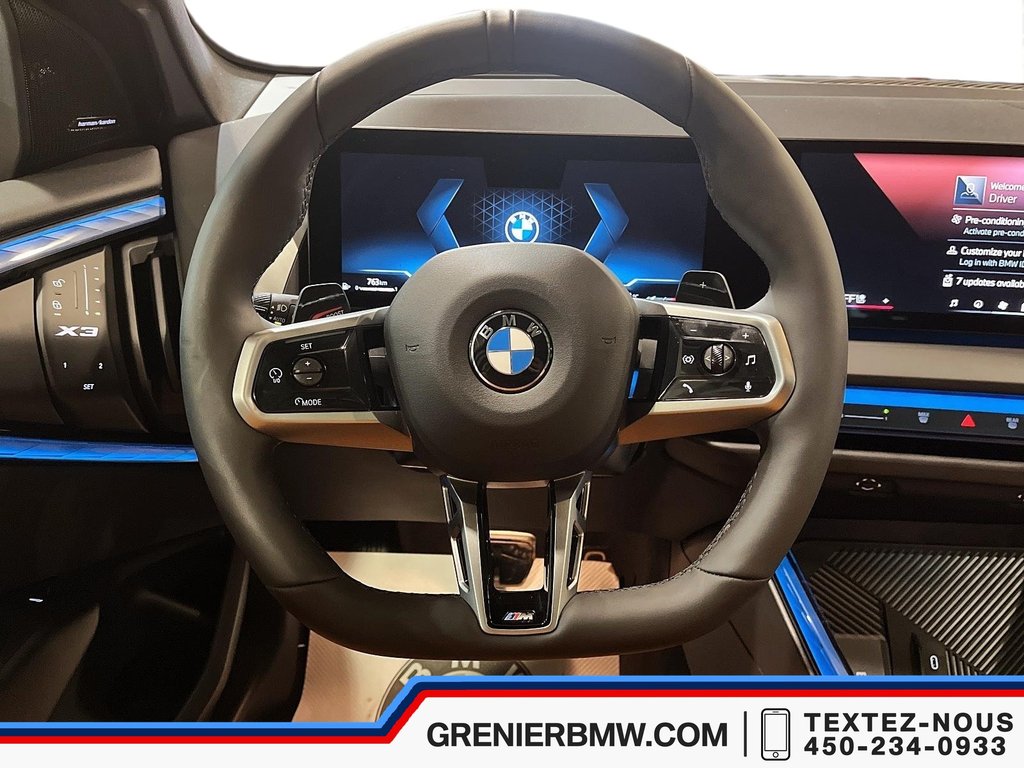 2025 BMW X3 30 xDrive, Premium Package, M Sport Package in Terrebonne, Quebec - 11 - w1024h768px