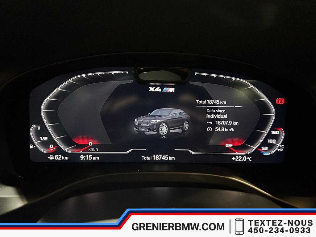 BMW X4 M Competition, Premium Package, Advanced Driver 2025 à Terrebonne, Québec - 12 - w1024h768px