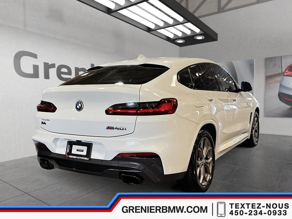 2021 BMW X4 M40i, PREMIUM ENHANCED PACKAGE in Terrebonne, Quebec - 4 - w1024h768px