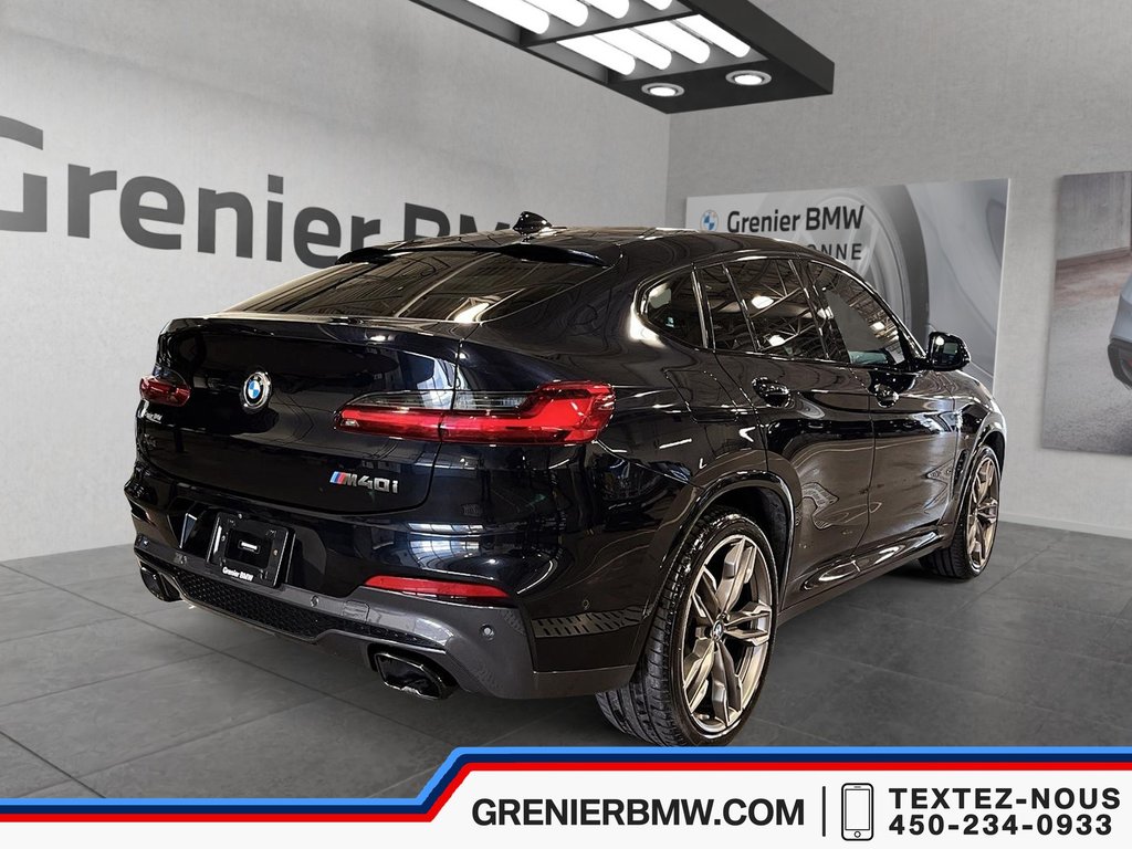 2021 BMW X4 M40i, Harman Kardon, Advanced Driver Assistance in Terrebonne, Quebec - 4 - w1024h768px