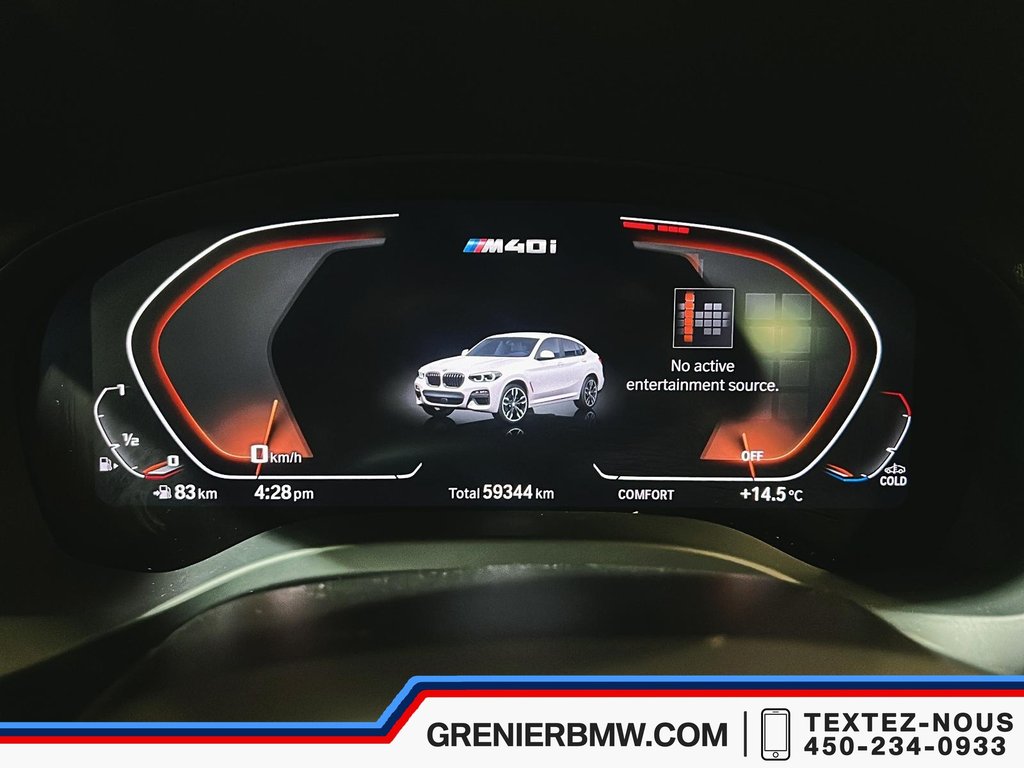 BMW X4 M40i, M Adaptative Suspension, Backup Camera 2021 à Terrebonne, Québec - 12 - w1024h768px