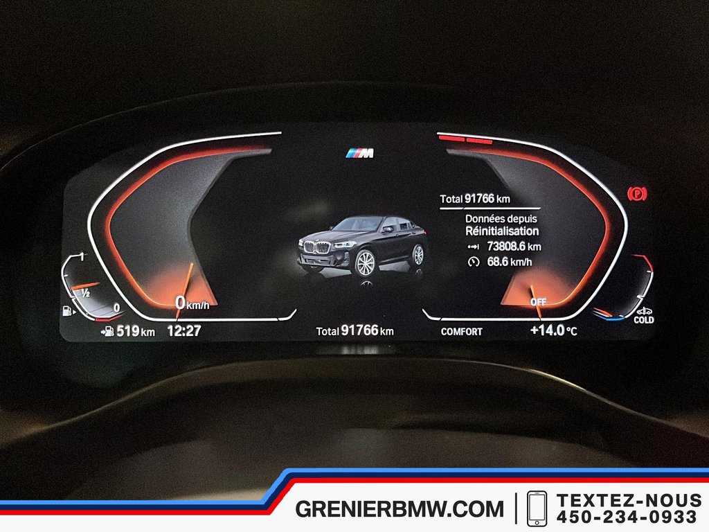 2022 BMW X4 XDrive30i, M Sport Package, Premium Package in Terrebonne, Quebec - 12 - w1024h768px