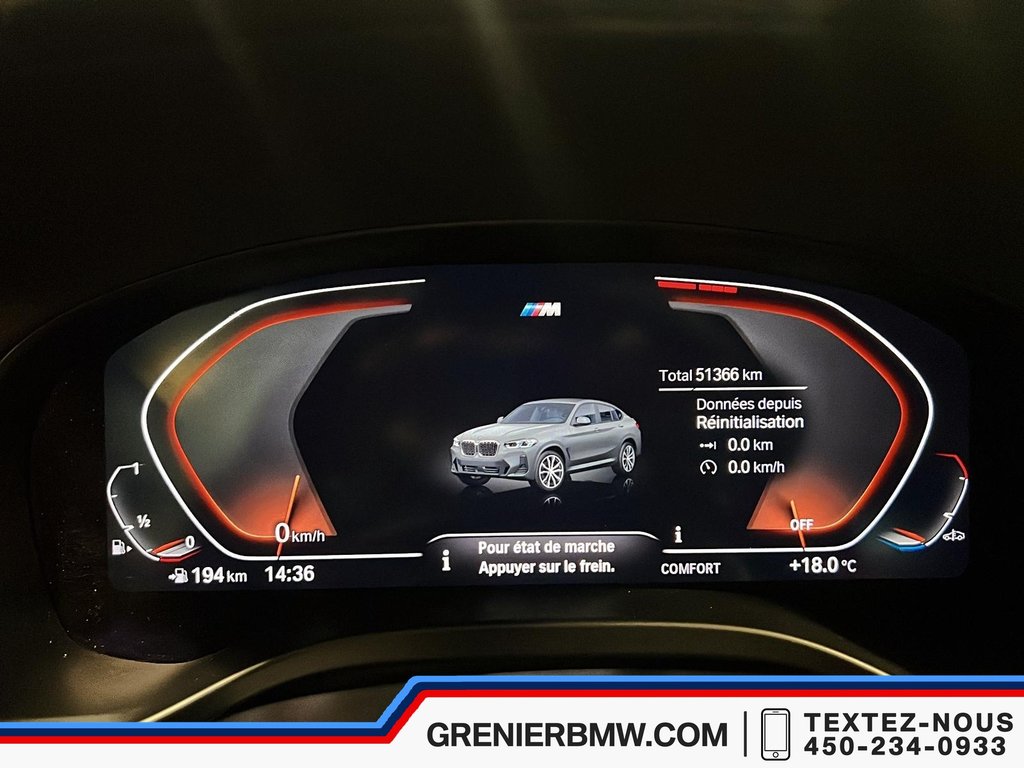 BMW X4 XDrive30i 2023 à Terrebonne, Québec - 12 - w1024h768px