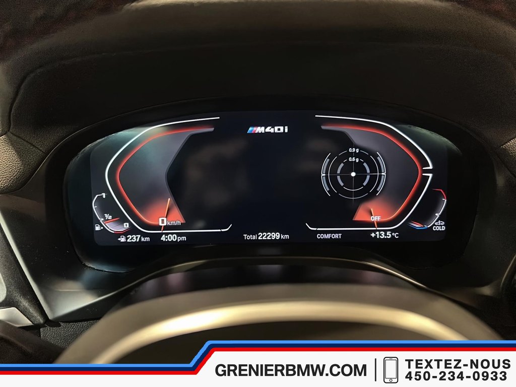 2023 BMW X4 M40i, Premium Package, BMW CPO Certified in Terrebonne, Quebec - 12 - w1024h768px