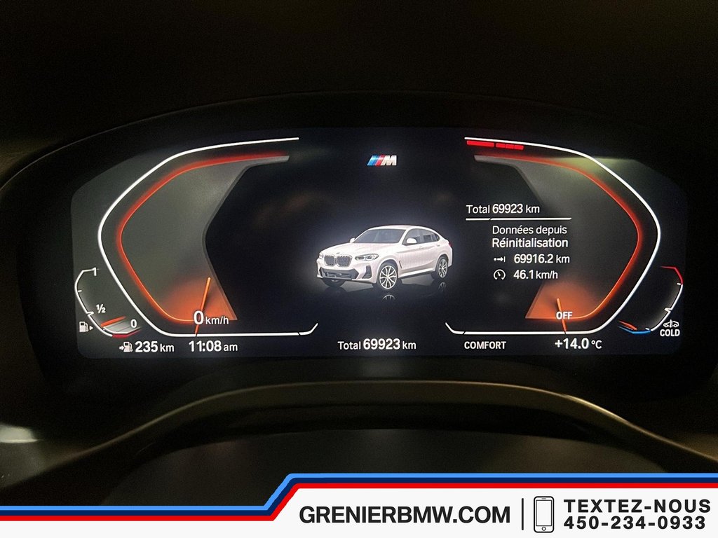 BMW X4 xDrive30i, M Sport Pack, Premium Package 2023 à Terrebonne, Québec - 12 - w1024h768px