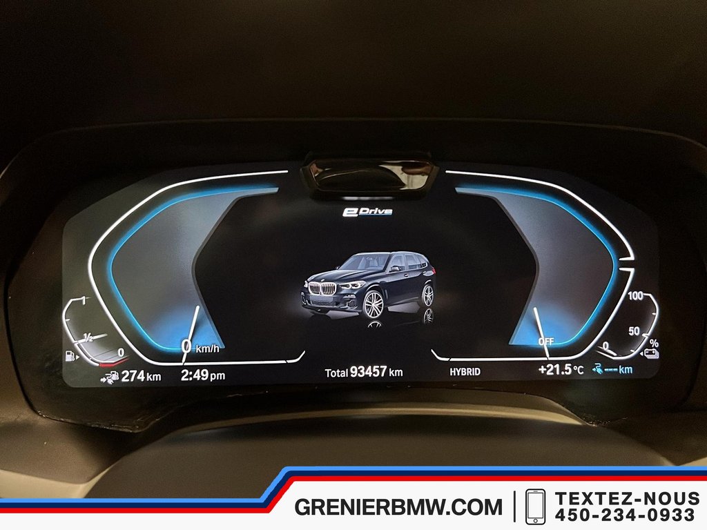 BMW X5 XDrive45e, Bowers & Wilkins, Enhanced, M Sport 2022 à Terrebonne, Québec - 12 - w1024h768px