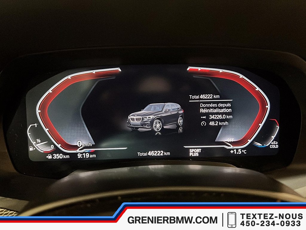BMW X5 xDrive40i, Premium Enhanced, M Sport Package 2022 à Terrebonne, Québec - 12 - w1024h768px