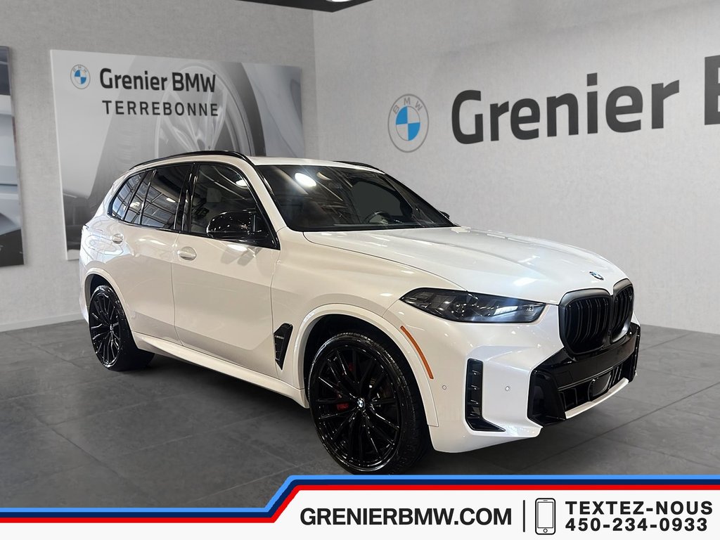 BMW X5 M60i xDrive, Premium Package, M Sport Pro 2025 à Terrebonne, Québec - 1 - w1024h768px