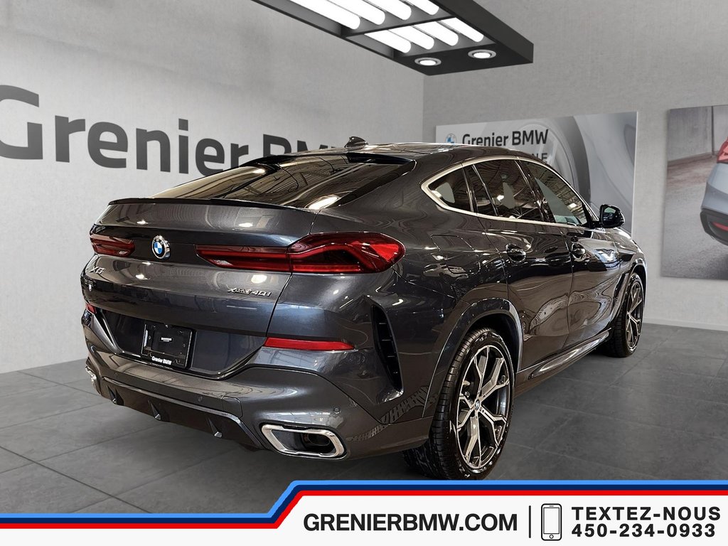 2020 BMW X6 XDrive40i, Premium Enhanced, Air suspension in Terrebonne, Quebec - 4 - w1024h768px