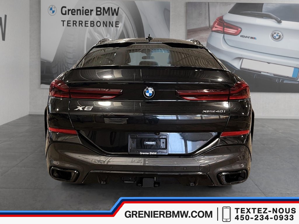 2021 BMW X6 XDrive40i, M Sport Plus, Ventilated Seats, Hitch in Terrebonne, Quebec - 5 - w1024h768px