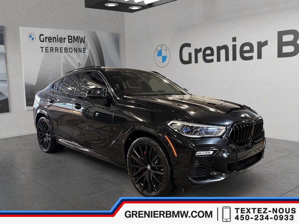 2021 BMW X6 XDrive40i, M Sport Plus, Ventilated Seats, Hitch in Terrebonne, Quebec - 1 - w1024h768px