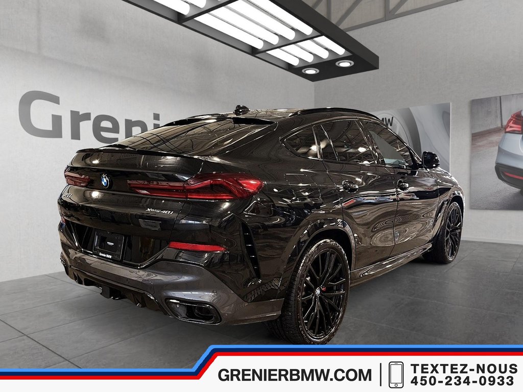 2021 BMW X6 XDrive40i, M Sport Plus, Ventilated Seats, Hitch in Terrebonne, Quebec - 4 - w1024h768px