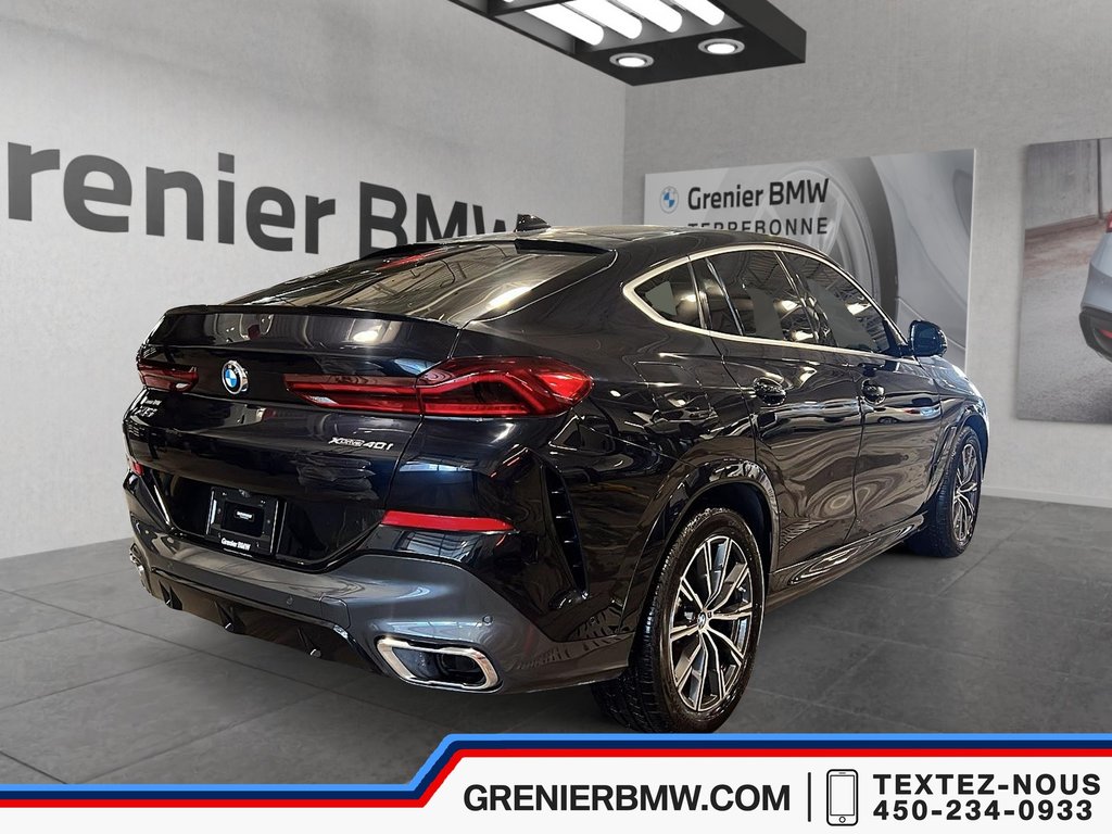 2021 BMW X6 XDrive40i, Premium Enhanced, Adaptive Suspension in Terrebonne, Quebec - 4 - w1024h768px