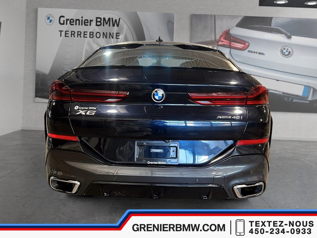 2021 BMW X6 XDrive40i, Premium Enhanced, Adaptive Suspension in Terrebonne, Quebec - 5 - w1024h768px