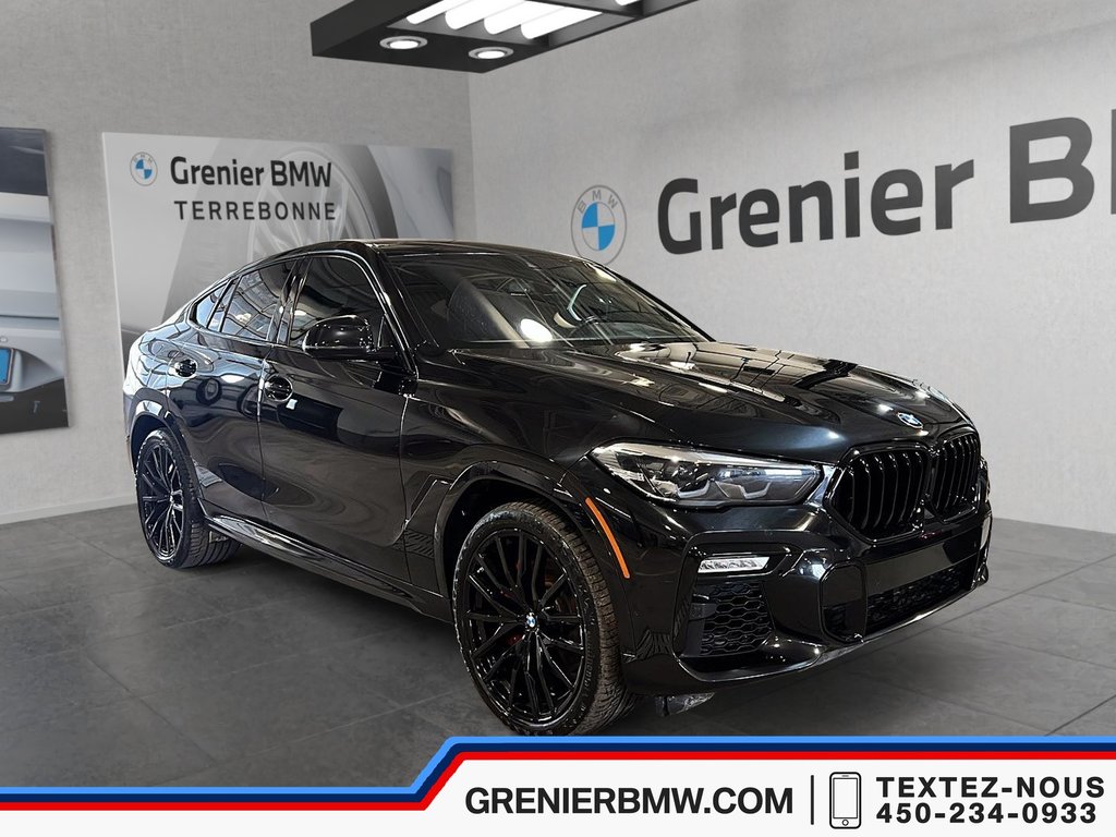 2021 BMW X6 XDrive40i, Premium package, Air Suspension in Terrebonne, Quebec - 1 - w1024h768px