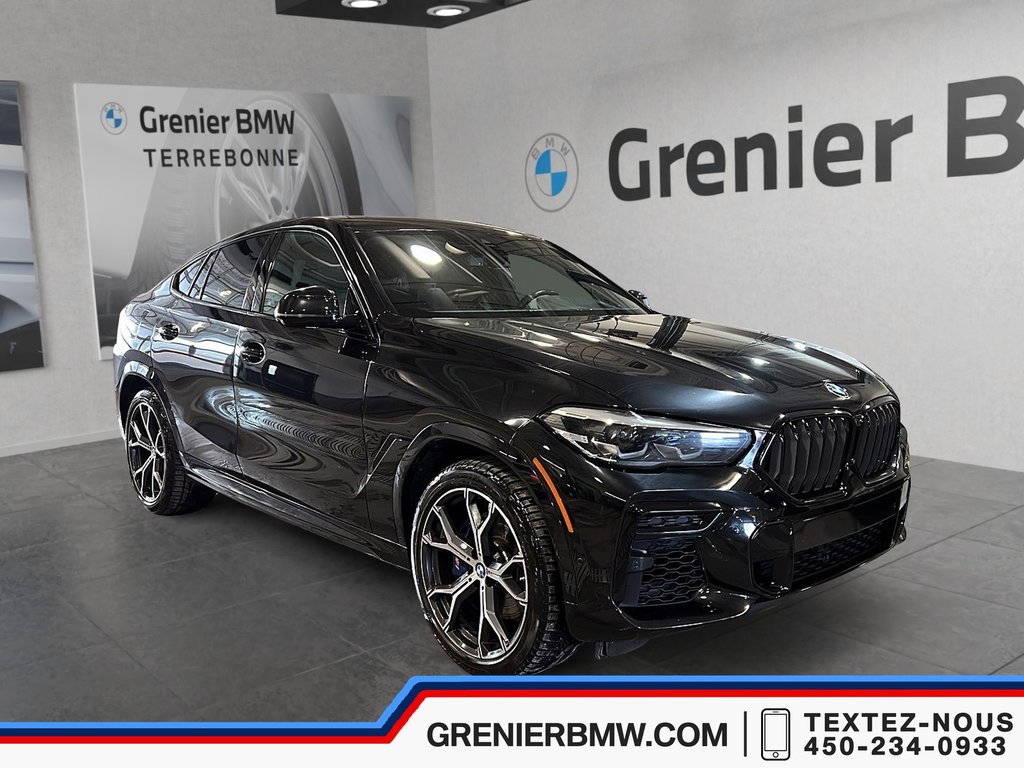 2022 BMW X6 XDrive40i, Premium Essential, Illuminated Grill in Terrebonne, Quebec - 1 - w1024h768px