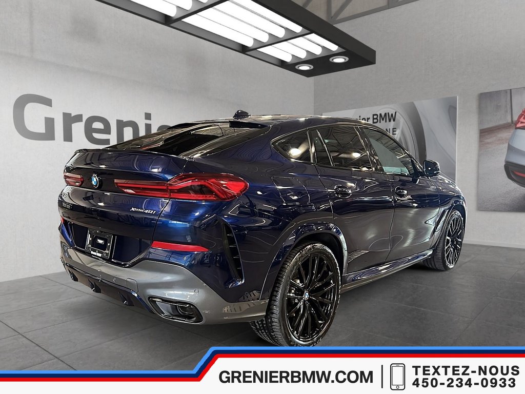 2022 BMW X6 XDrive40i, Premium Package, Adaptive Suspension in Terrebonne, Quebec - 4 - w1024h768px