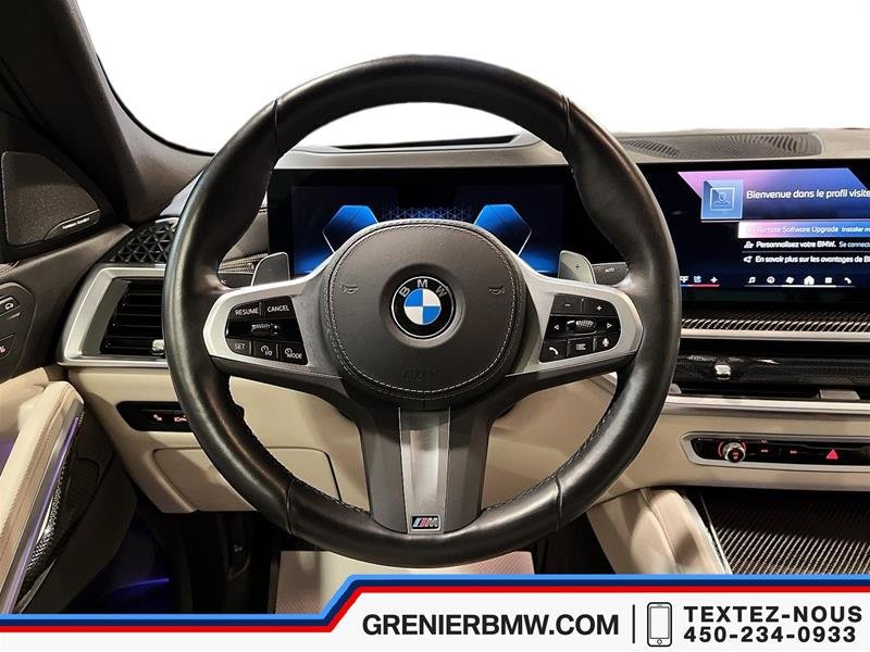 2024 BMW X6 XDrive40i, Sky Glass Sunroof, M Sport Pro Package in Terrebonne, Quebec - 11 - w1024h768px