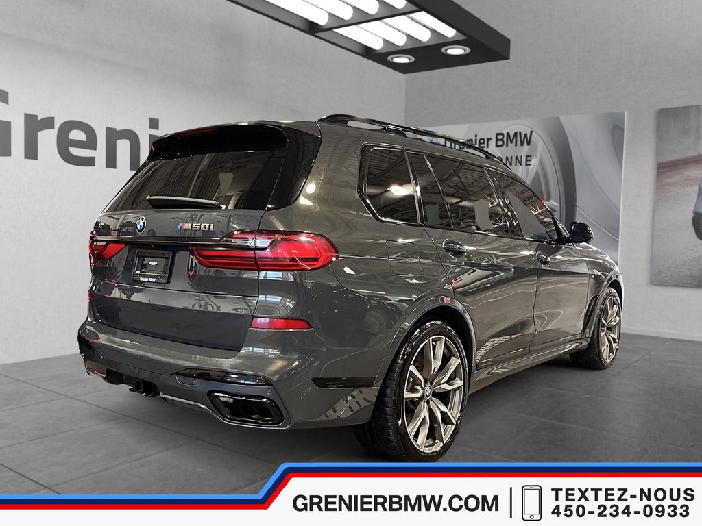 BMW X7 M50i,PREMIUM PACKAGE,TRAILER HITCH,M SPORT BRAKES 2022 à Terrebonne, Québec - 4 - w1024h768px