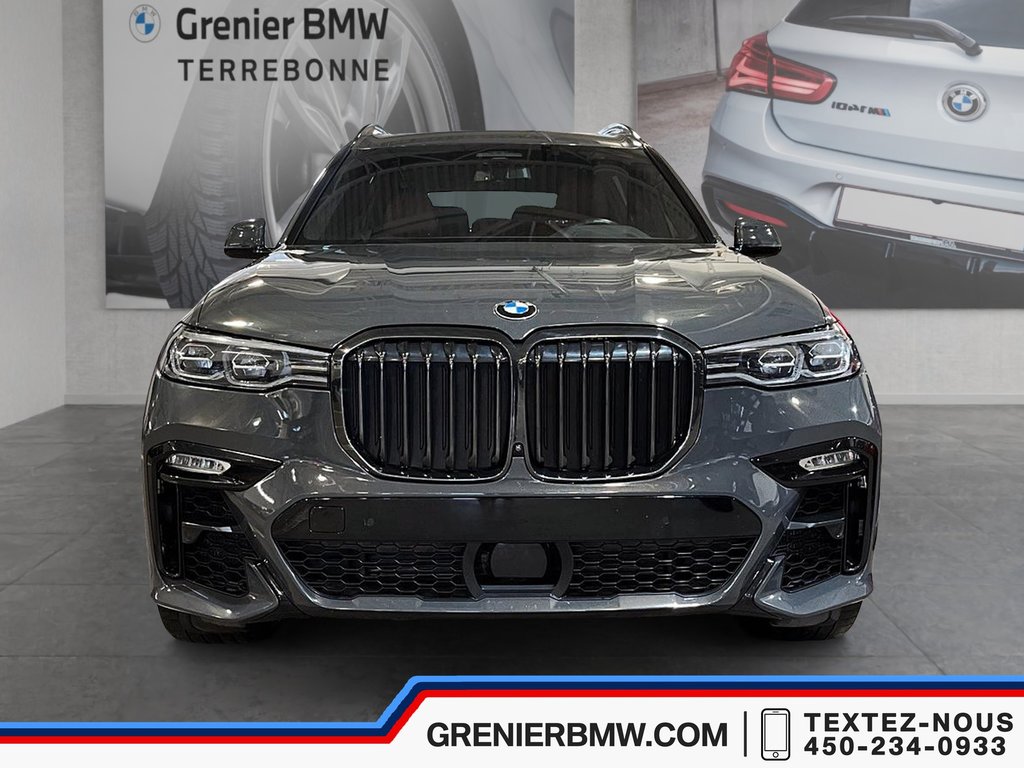 2022 BMW X7 M50i,PREMIUM PACKAGE,TRAILER HITCH,M SPORT BRAKES in Terrebonne, Quebec - 2 - w1024h768px