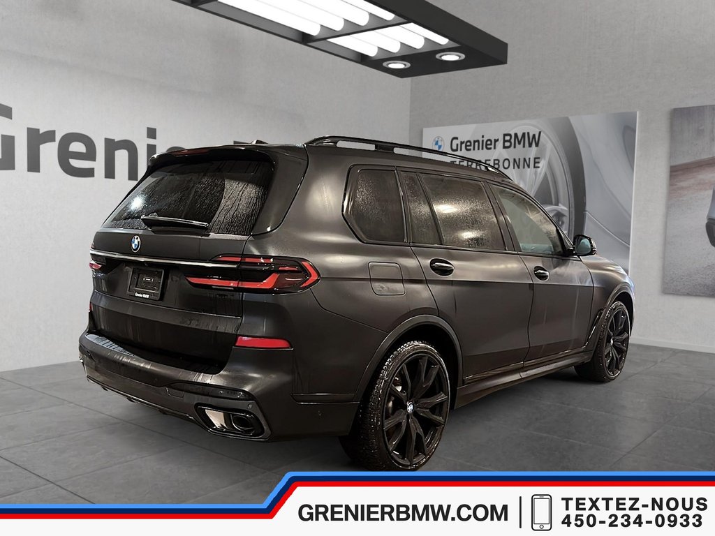 2025 BMW X7 xDrive40i, Obsidian Edition, Frozen Black Paint in Terrebonne, Quebec - 4 - w1024h768px