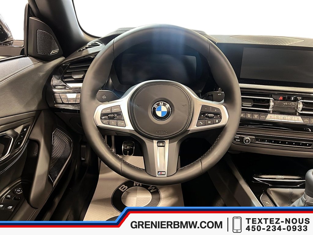 BMW Z4 M40i Roadster, 6 Speed Manual, Premium Enhanced 2025 à Terrebonne, Québec - 10 - w1024h768px