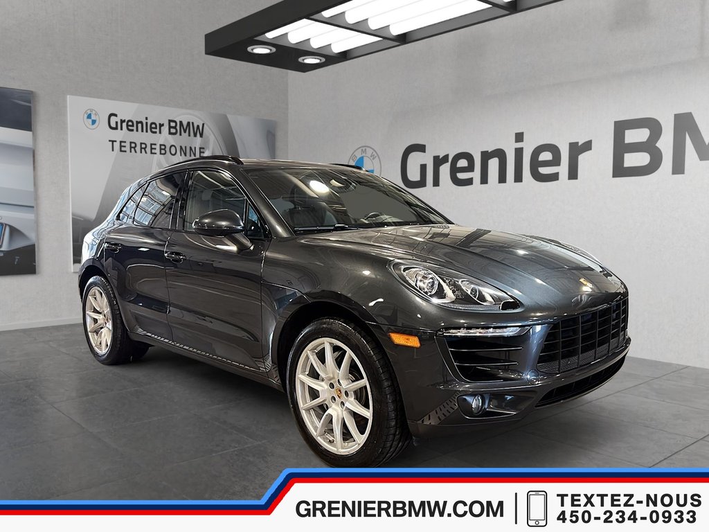 Porsche Macan S, Premium Plus, Air Suspension, Sport Exhaust 2017 à Terrebonne, Québec - 1 - w1024h768px