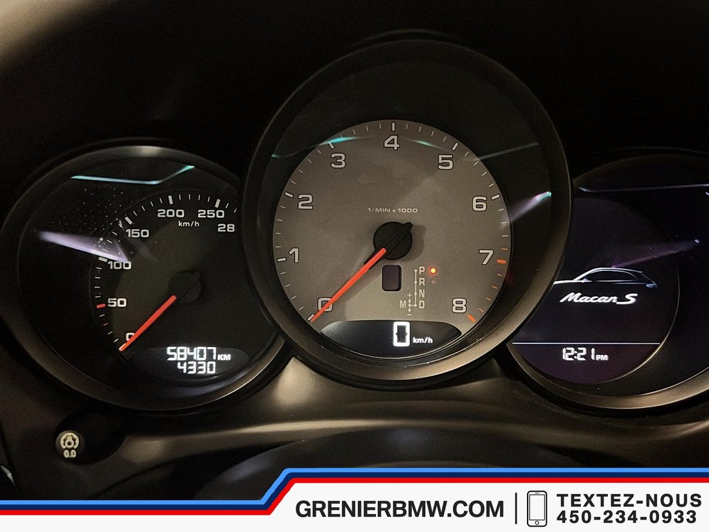 Porsche Macan S, Premium Plus, Air Suspension, Sport Exhaust 2017 à Terrebonne, Québec - 11 - w1024h768px