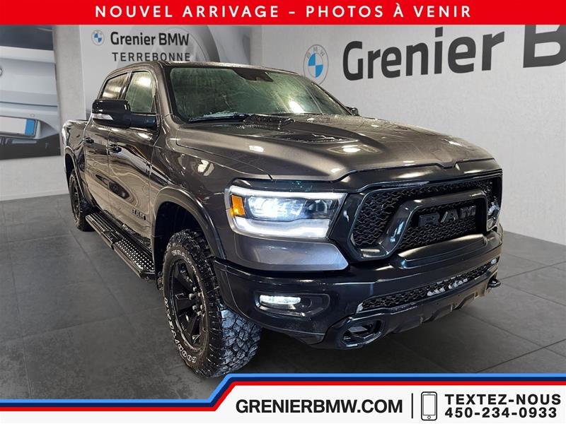 2022 Ram RAM 1500 Crew Cab 4x4 (dt) Rebel SWB, Night Edition, Equip Pack 1, V8 HEMI in Terrebonne, Quebec - 1 - w1024h768px