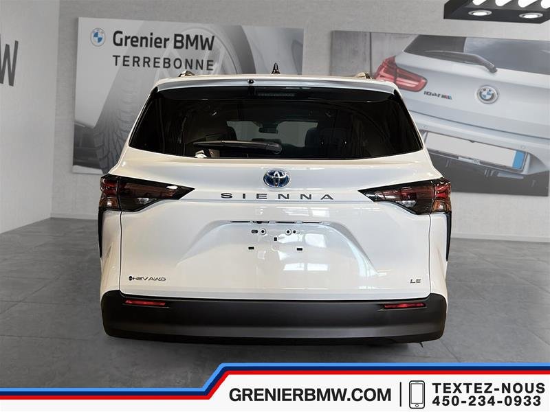 Toyota Sienna Hybrid Sienna LE AWD 8-Pass 2025 à Terrebonne, Québec - 5 - w1024h768px