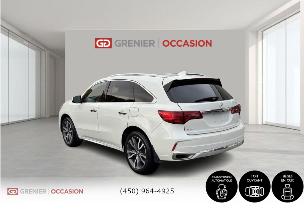 Acura MDX Elite AWD Toit Ouvrant Bas Kilométrage 2019 à Terrebonne, Québec - 4 - w1024h768px