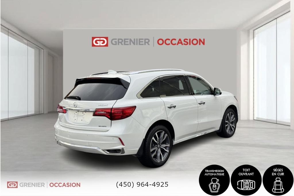 Acura MDX Elite AWD Toit Ouvrant Bas Kilométrage 2019 à Terrebonne, Québec - 6 - w1024h768px