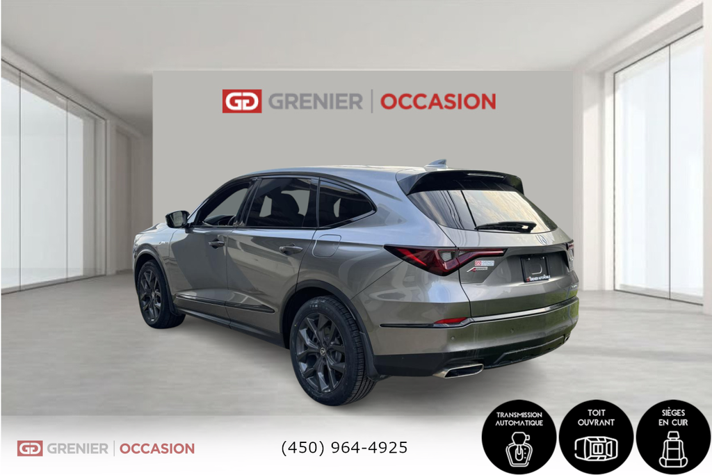 Acura MDX A-Spec Navi Cuir Toit Ouvrant AWD 2023 à Terrebonne, Québec - 4 - w1024h768px