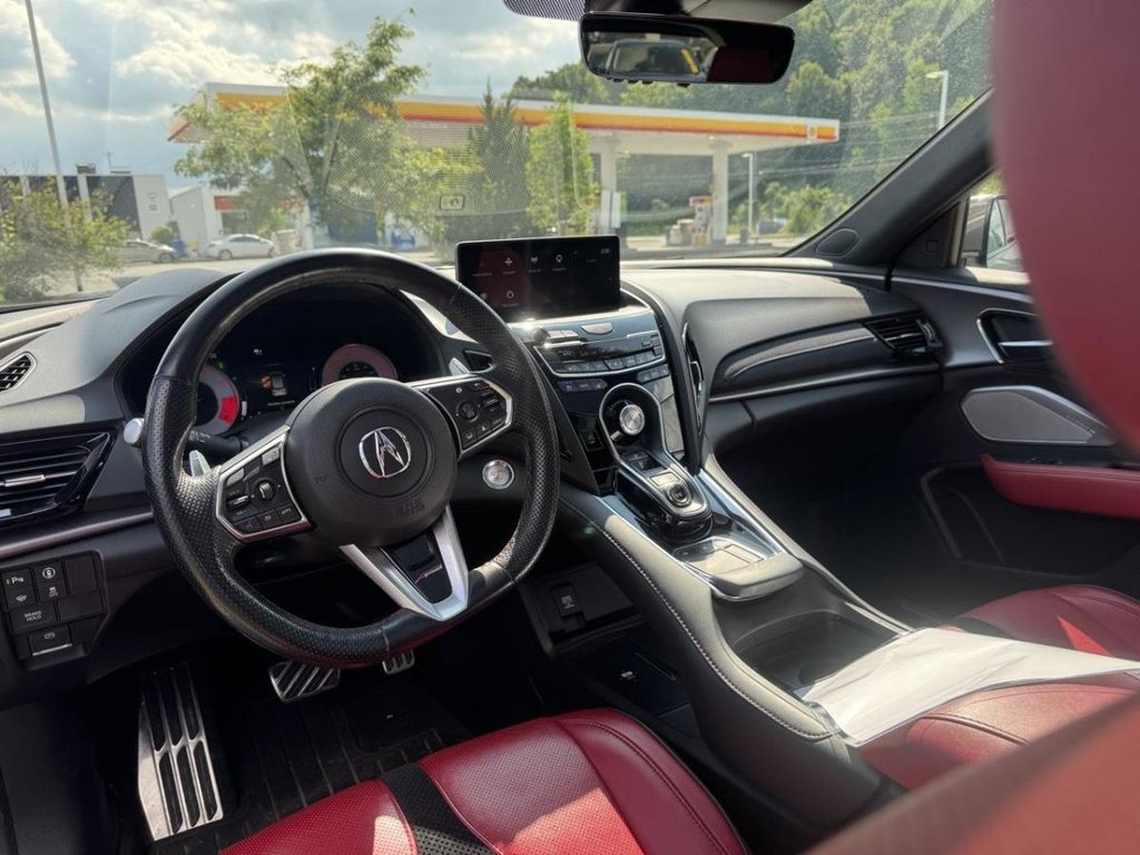 2023 Acura RDX A-Spec Cuir Rouge Bas Kilométrage in Terrebonne, Quebec - 10 - w1024h768px