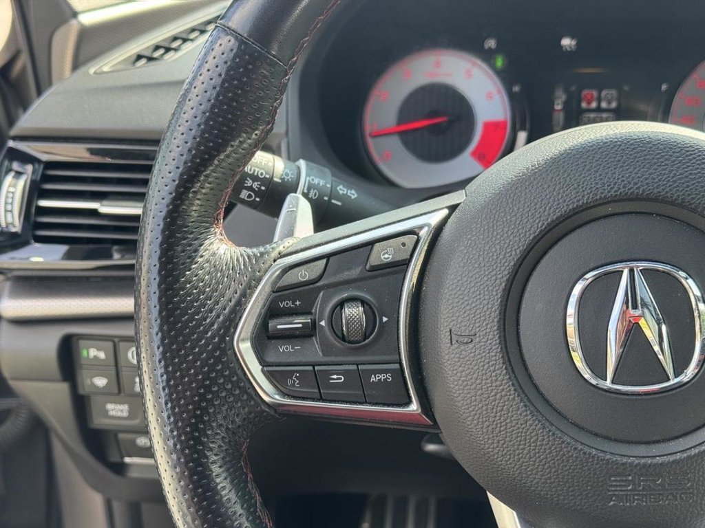 2023 Acura RDX A-Spec Cuir Rouge Bas Kilométrage in Terrebonne, Quebec - 13 - w1024h768px