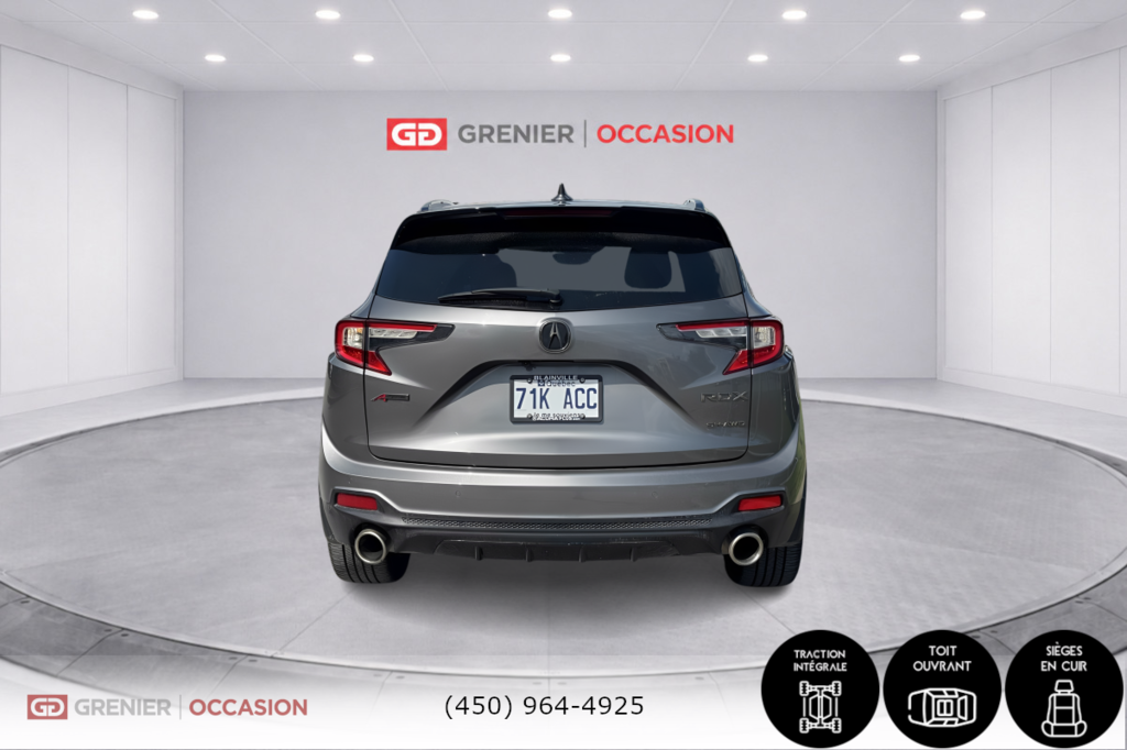 2023 Acura RDX A-Spec Cuir Rouge Bas Kilométrage in Terrebonne, Quebec - 3 - w1024h768px