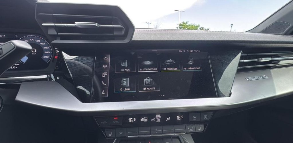 2024 Audi A3 Komfort Black Optic Package in Terrebonne, Quebec - 14 - w1024h768px