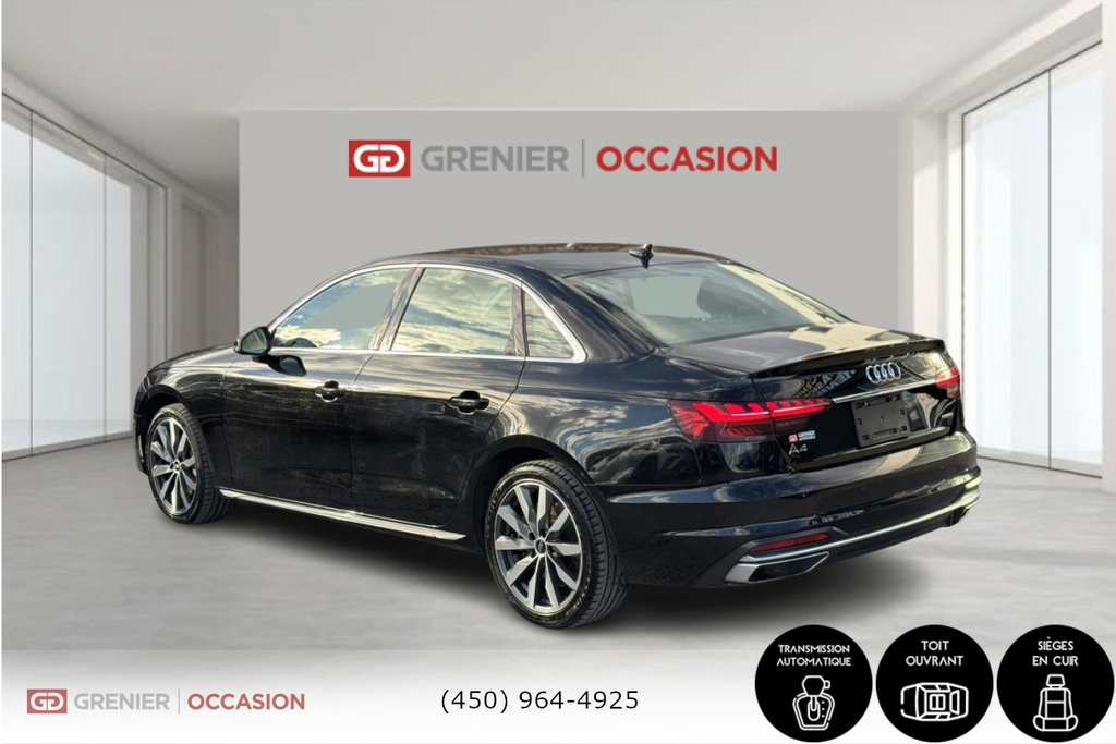 2023 Audi A4 Komfort Quattro Toit ouvrant Cuir in Terrebonne, Quebec - 4 - w1024h768px