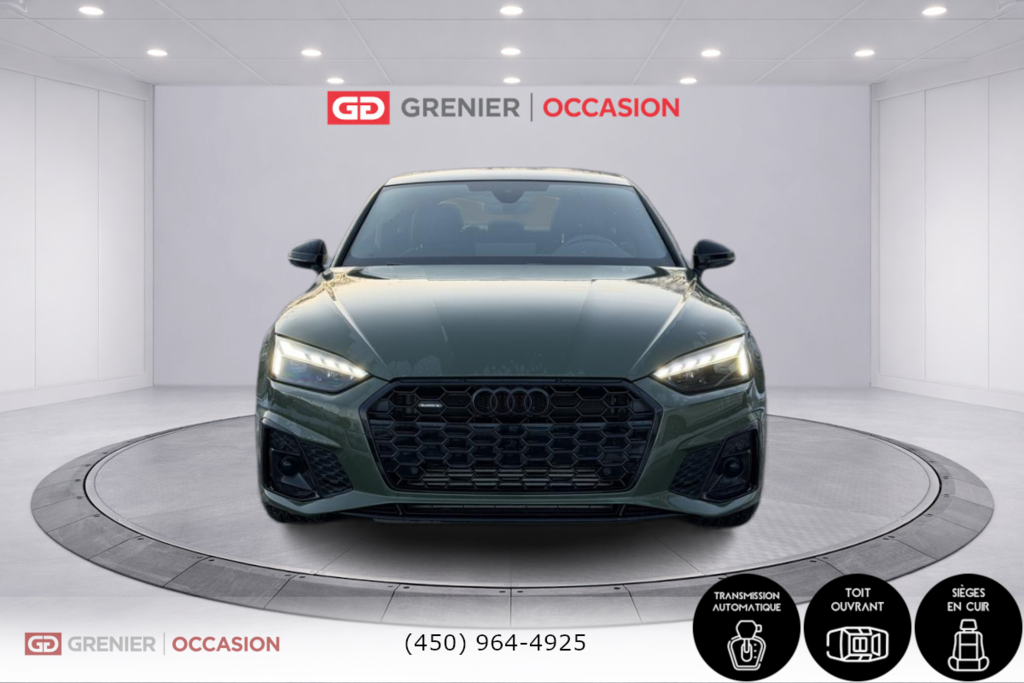 2023 Audi A5 Sportback Progressiv S Line 8 Mag Bas Kilo in Terrebonne, Quebec - 2 - w1024h768px