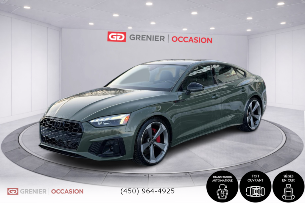 2023 Audi A5 Sportback Progressiv S Line 8 Mag Bas Kilo in Terrebonne, Quebec - 3 - w1024h768px