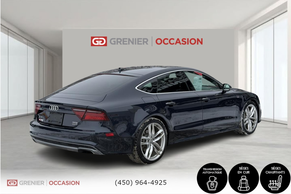 Audi A7 3.0T Technik AWD Cuir Toit Ouvrant 2017 à Terrebonne, Québec - 6 - w1024h768px