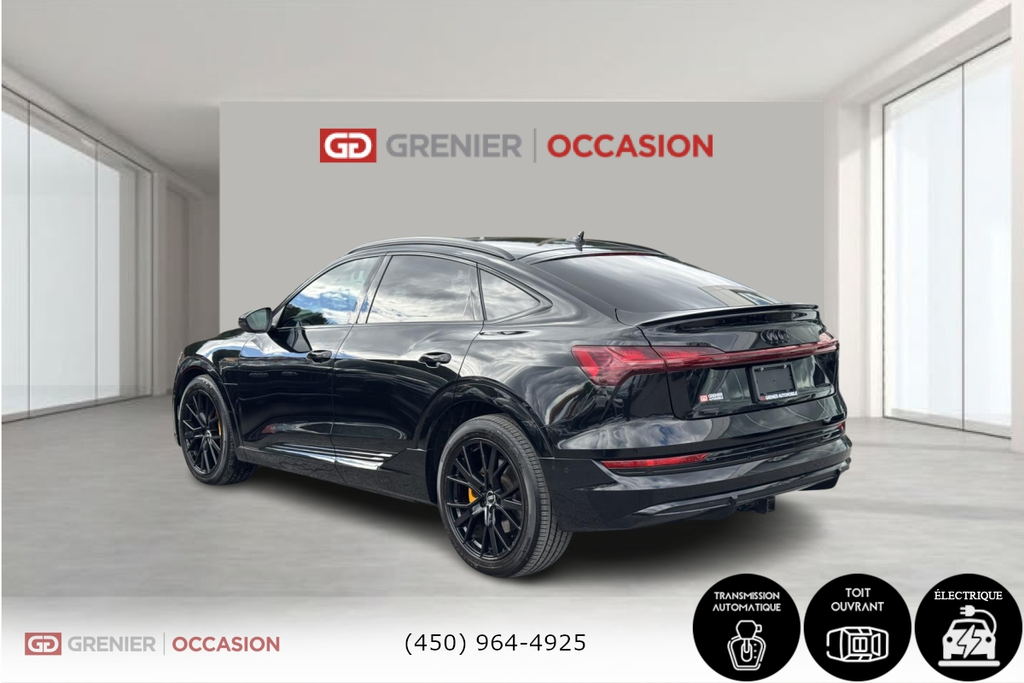 2022 Audi E-tron Sportback Technik Toit Panoramique Bas Kilométrage in Terrebonne, Quebec - 4 - w1024h768px