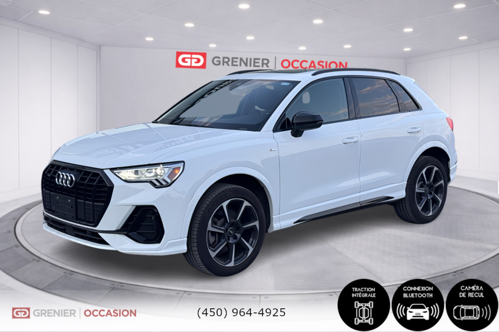 Audi Q3 Technik 2023 à Terrebonne, Québec - 5 - w1024h768px