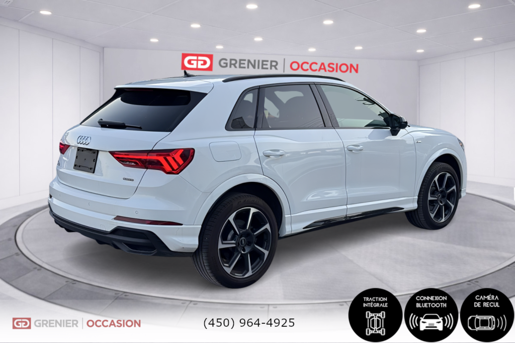 Audi Q3 Technik 2023 à Terrebonne, Québec - 2 - w1024h768px