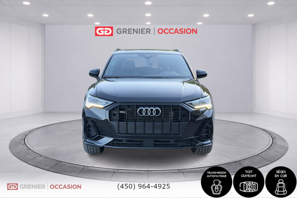 2024 Audi Q3 Progressiv S-Line Black Optic in Terrebonne, Quebec - 2 - w1024h768px