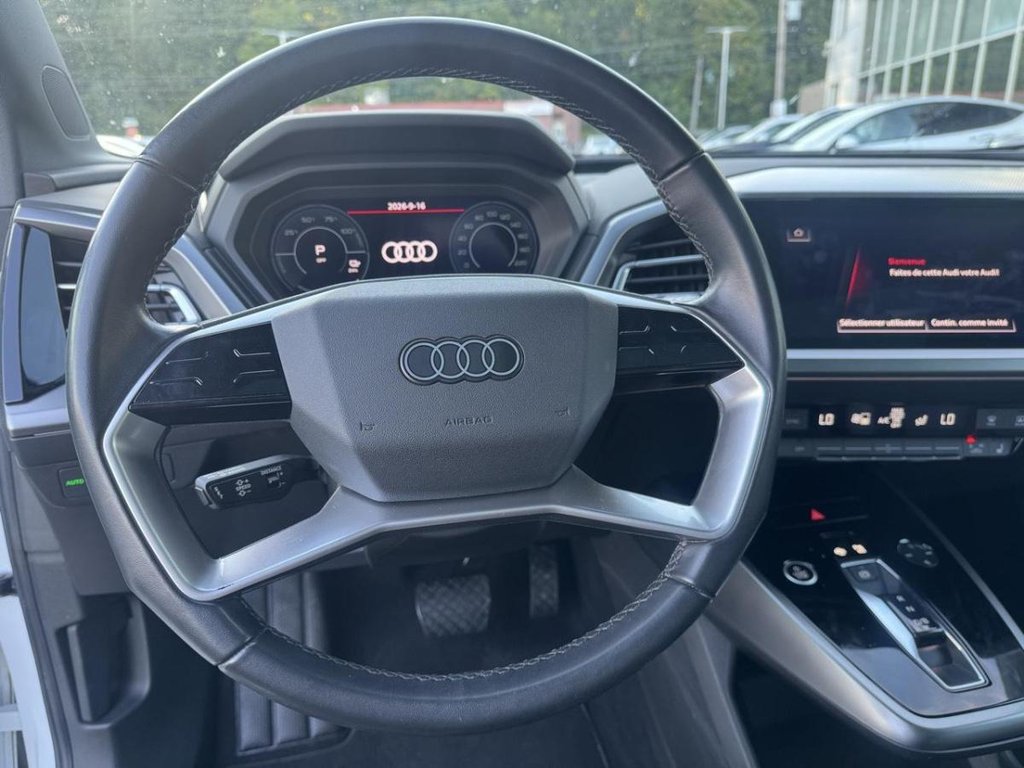 2022 Audi Q4 e-tron Komfort Bas kilométrage in Terrebonne, Quebec - 11 - w1024h768px
