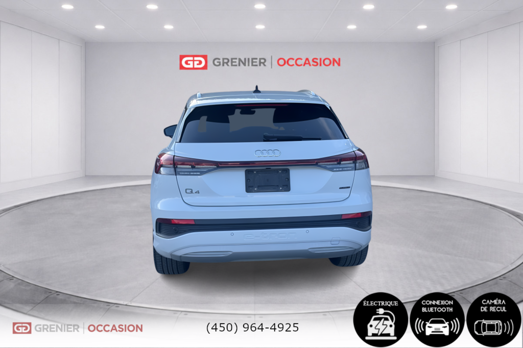 2022 Audi Q4 e-tron Komfort Bas kilométrage in Terrebonne, Quebec - 3 - w1024h768px
