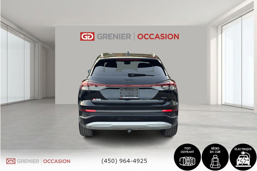 Audi Q4 e-tron 50 Quattro Bas Kilométrage 2023 à Terrebonne, Québec - 5 - w1024h768px