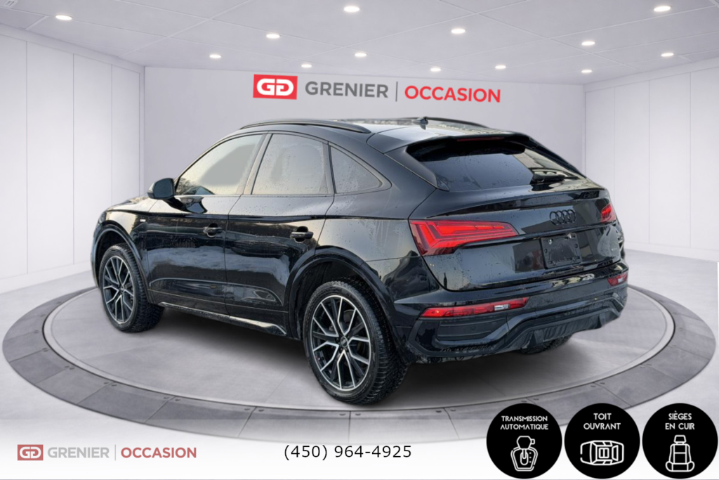 Audi Q5 Sportback Technik S-Line AWD Toit Panoramique 2023 à Terrebonne, Québec - 4 - w1024h768px