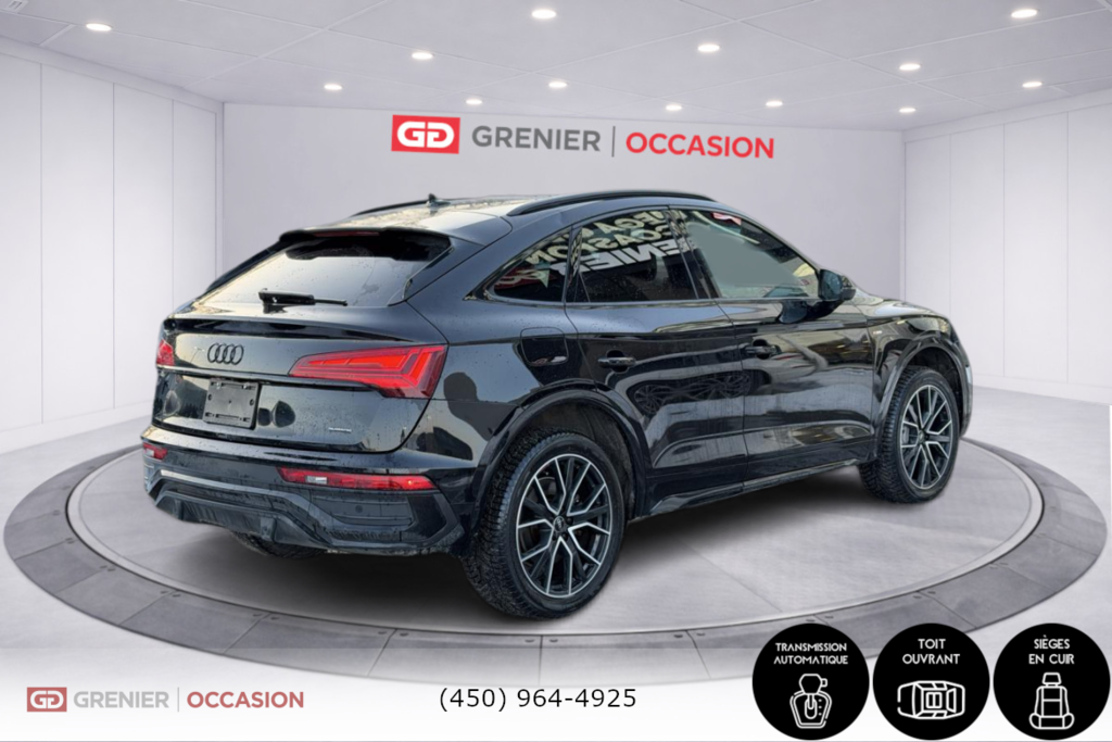 Audi Q5 Sportback Technik S-Line AWD Toit Panoramique 2023 à Terrebonne, Québec - 6 - w1024h768px